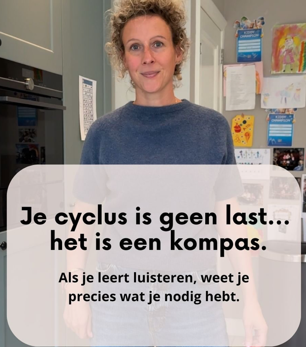 Je cyclus is geen last, het is een kompas