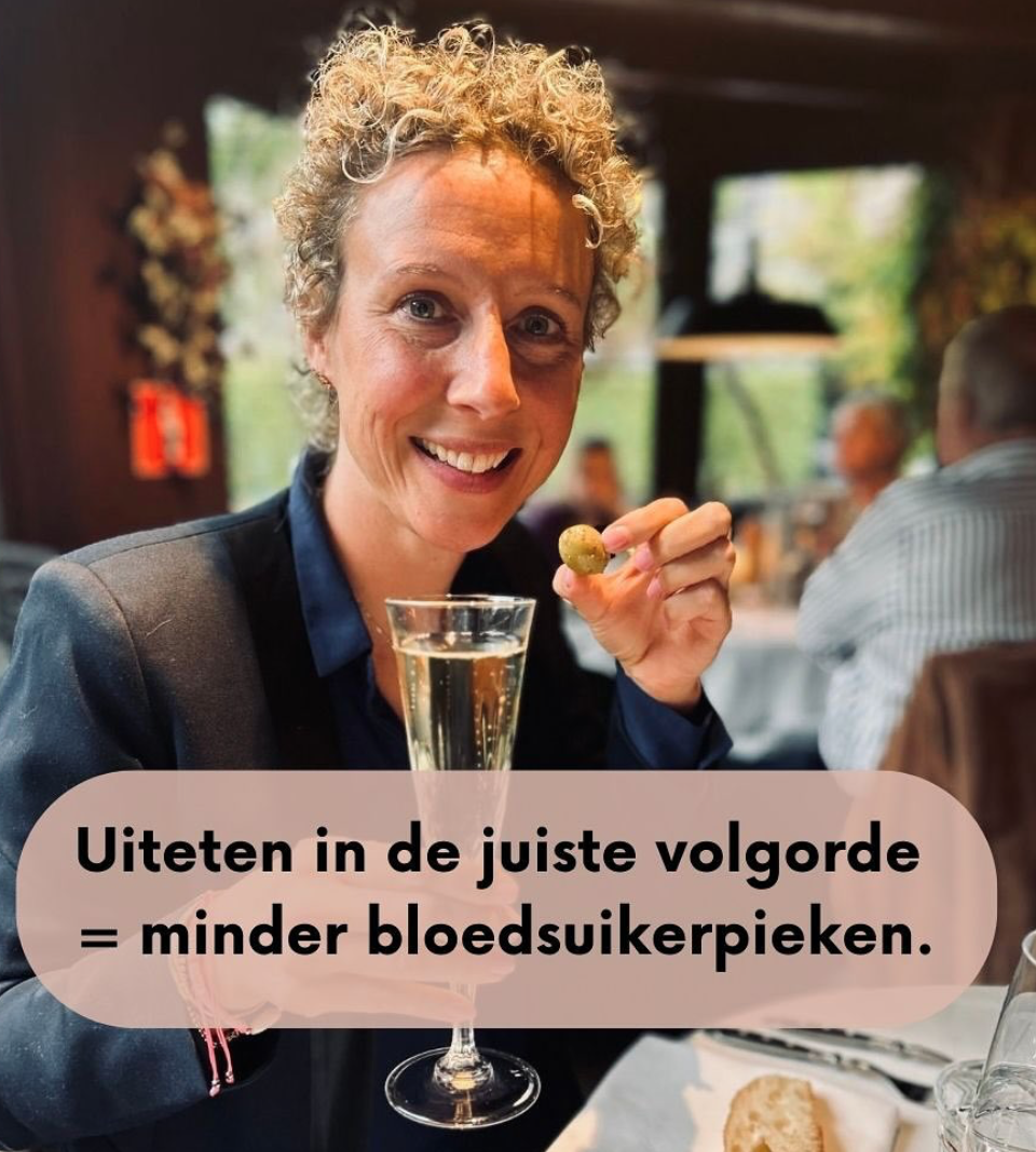 Uiteten in de juiste volgorde = minder bloedsuikerpieken