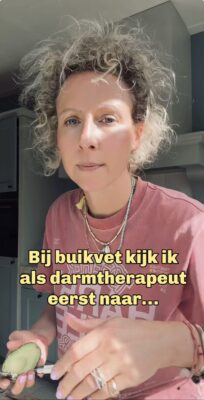 Bij buikvet kijk ik als darmtherapeut eerst naar..