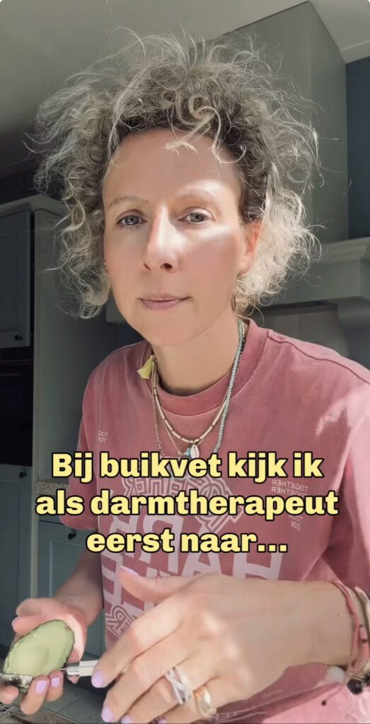 Bij buikvet kijk ik als darmtherapeut eerst naar..