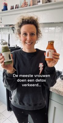 De meeste vrouwen doen een detox verkeerd