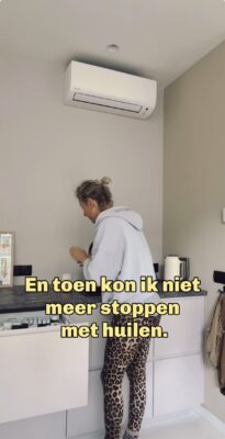 En toen kon ik niet meer stoppen met huilen