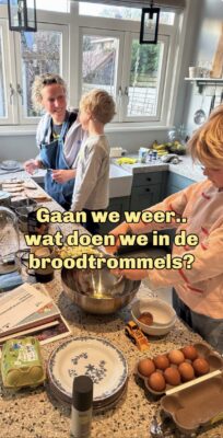 Gaan we weer. Wat doen we in de broodtrommels?