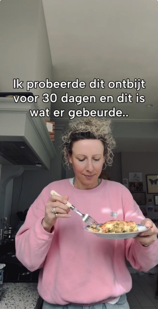 Ik probeerde dit ontbijt voor 30 dagen en dit is wat er gebeurde