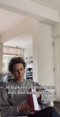 Je buikvet verminderen met een boek lezen