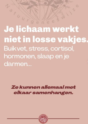 Je lichaam werkt niet in losse vakjes