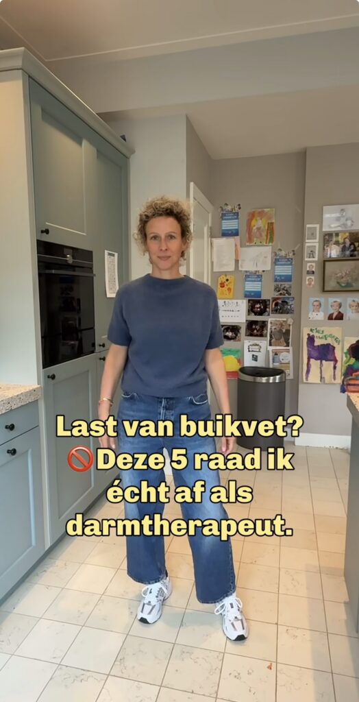 Last van buikvet? Deze 5 raad ik echt af als darmtherapeut