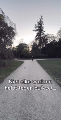 Niet elke workout helpt tegen buikvet