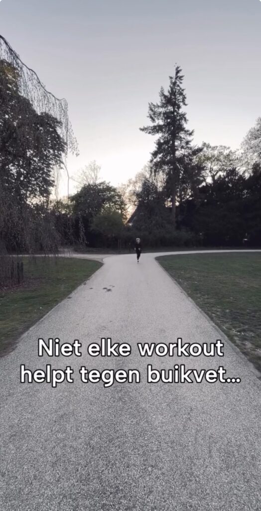 Niet elke workout helpt tegen buikvet
