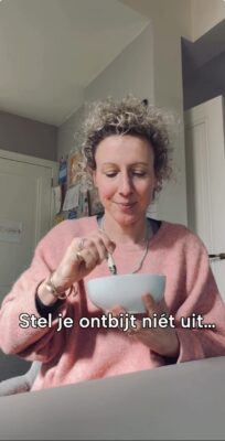 Stel je ontbijt niet uit