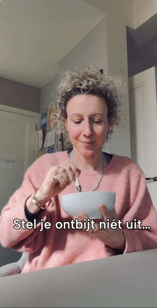 Stel je ontbijt niet uit